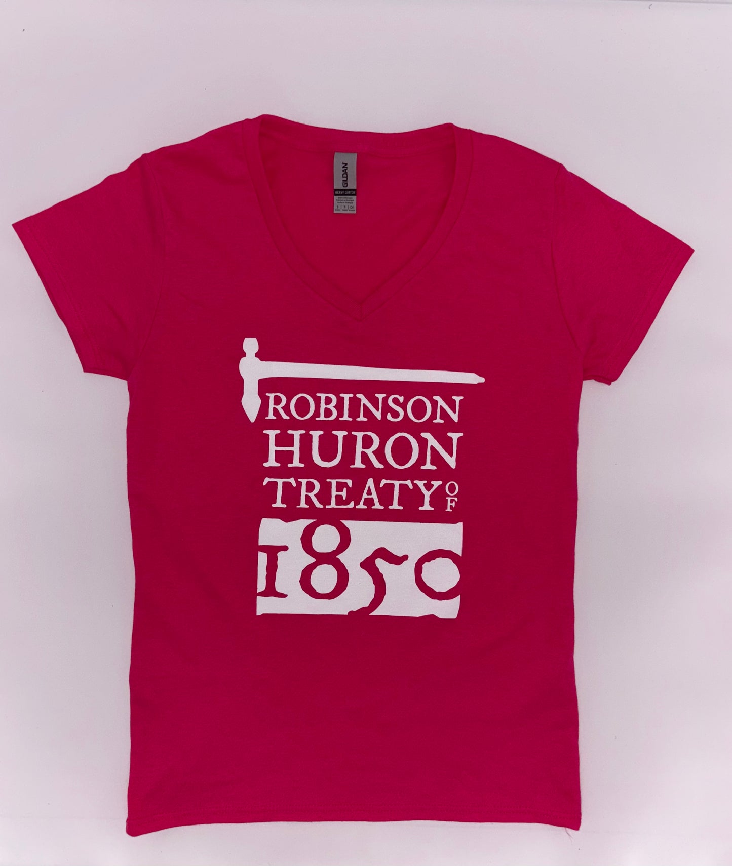 New Premium RHT 1850 Women’s V-Neck - Pink