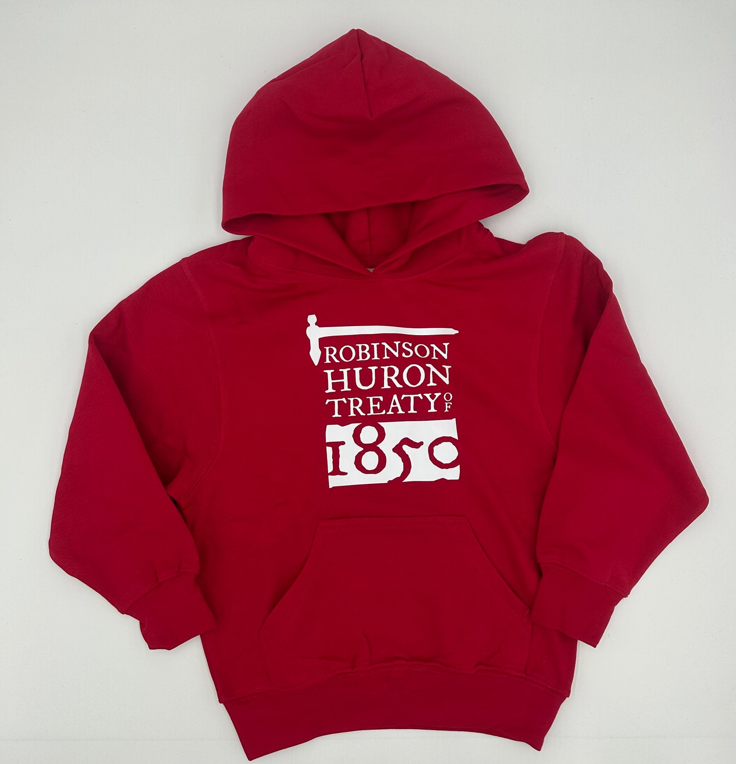 New Logo - Premium RHT 1850 YOUTH Hoodie - Red
