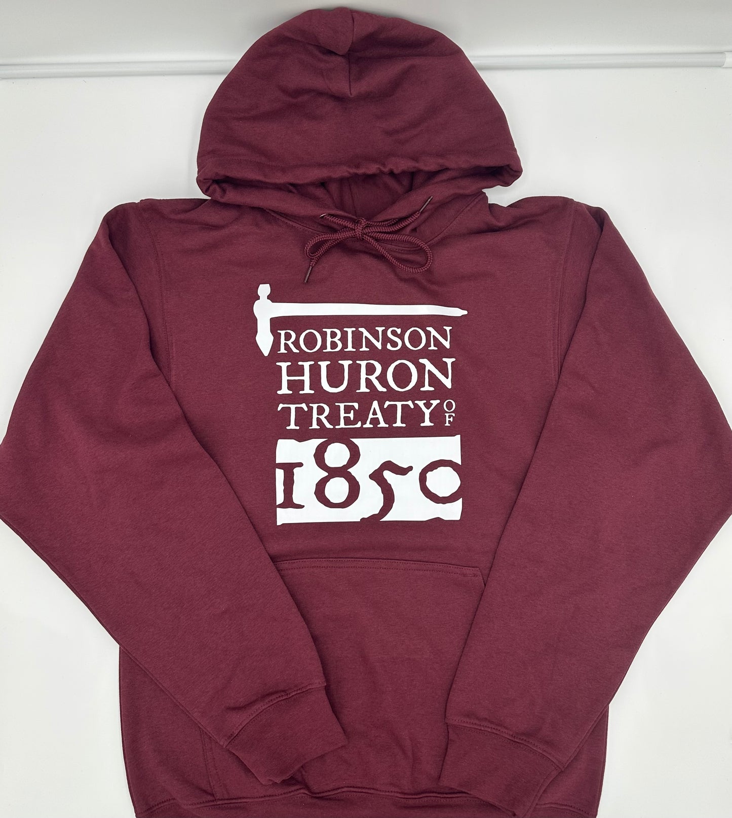 New Logo - Premium RHT 1850 Hoodie - Maroon
