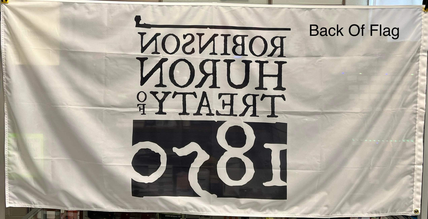 Official Outdoor White Pole Flag - 36" x 72"