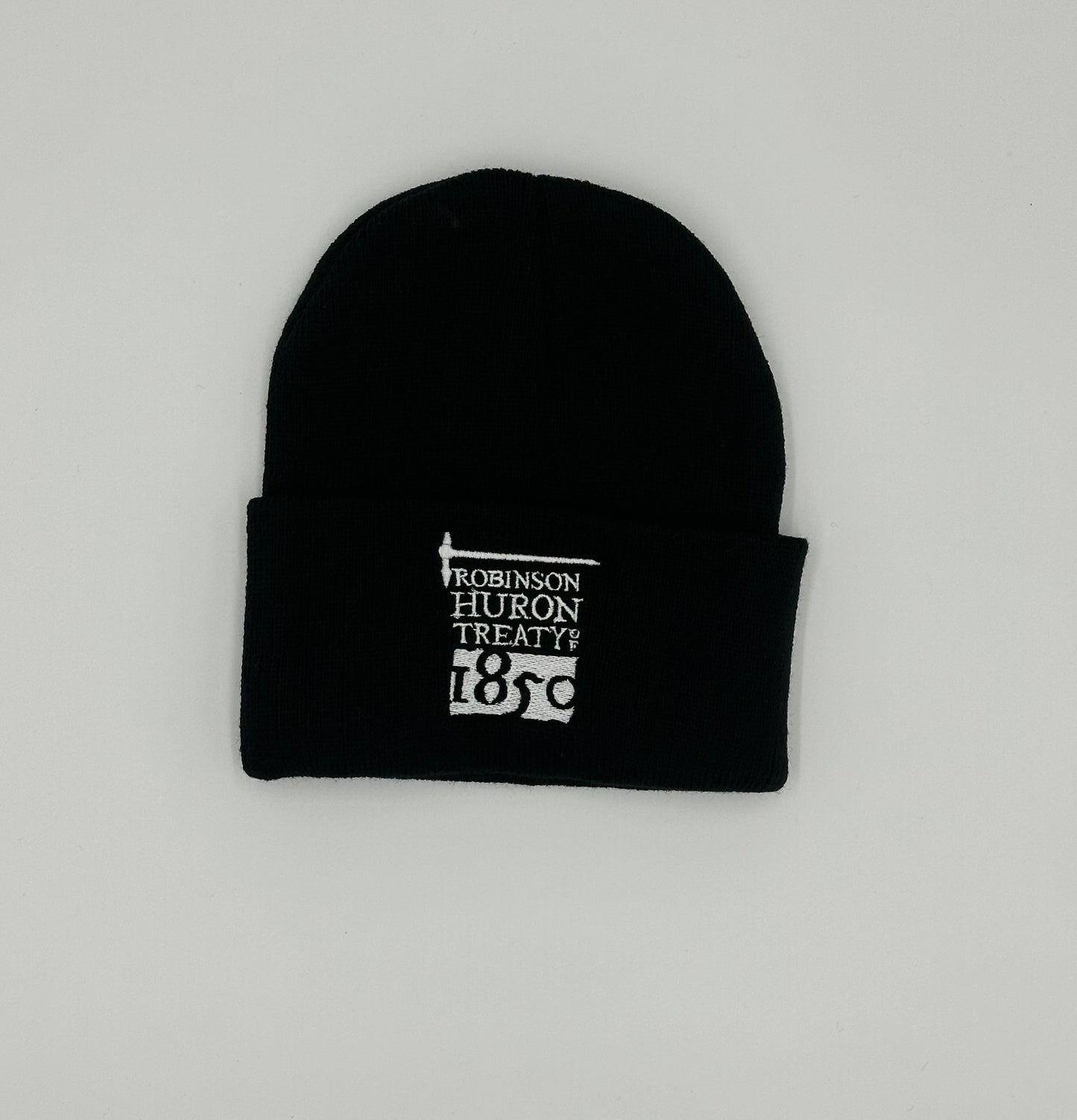 New RHT 1850 Winter Hat - Black, Red and Grey