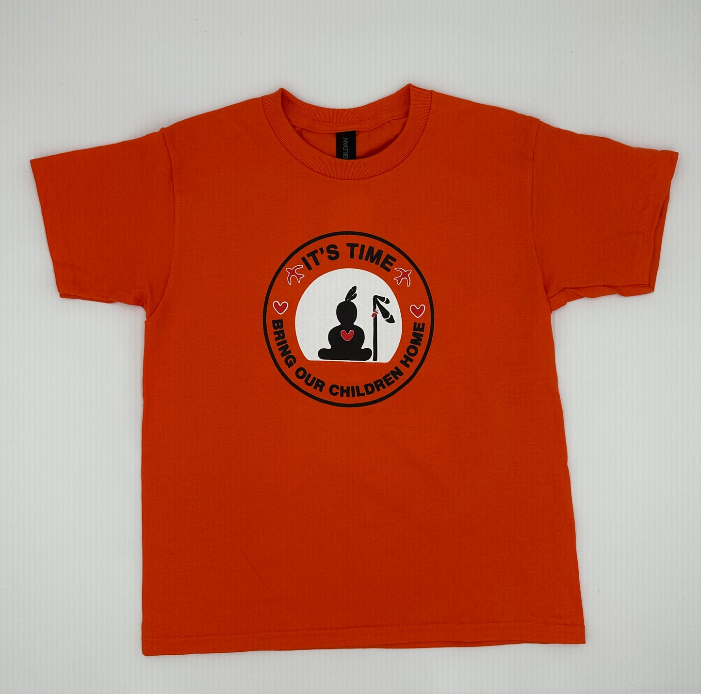 New Youth Orange T-Shirt With “Bring Our Children Home” Logo