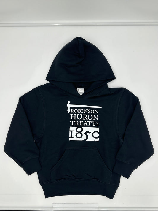 New Premium RHT 1850 Youth Hoodie - Black