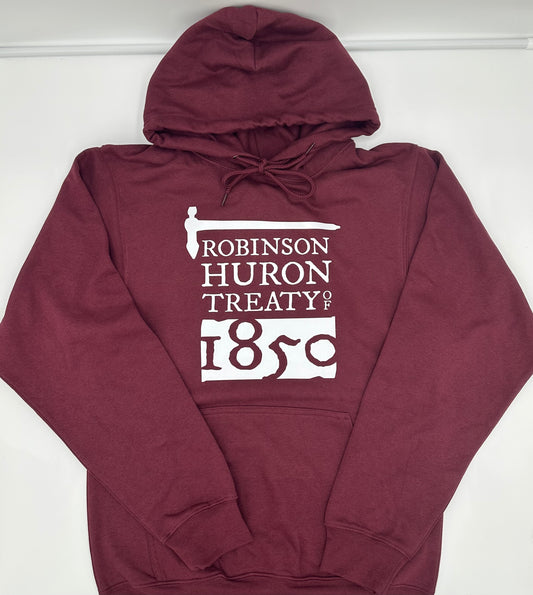 New Logo - Premium RHT 1850 Hoodie - Maroon