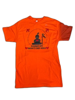 Orange T-Shirt with "Bring Our Children Home" Logo