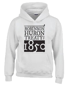 RHT1850 : Hooded Sweater - White